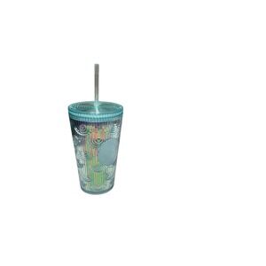 Starbucks 2022 Green Iridescent Mermaid Scale Wave Plastic Tumbler Cup 16oz NWOT
